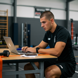 Online fitness training